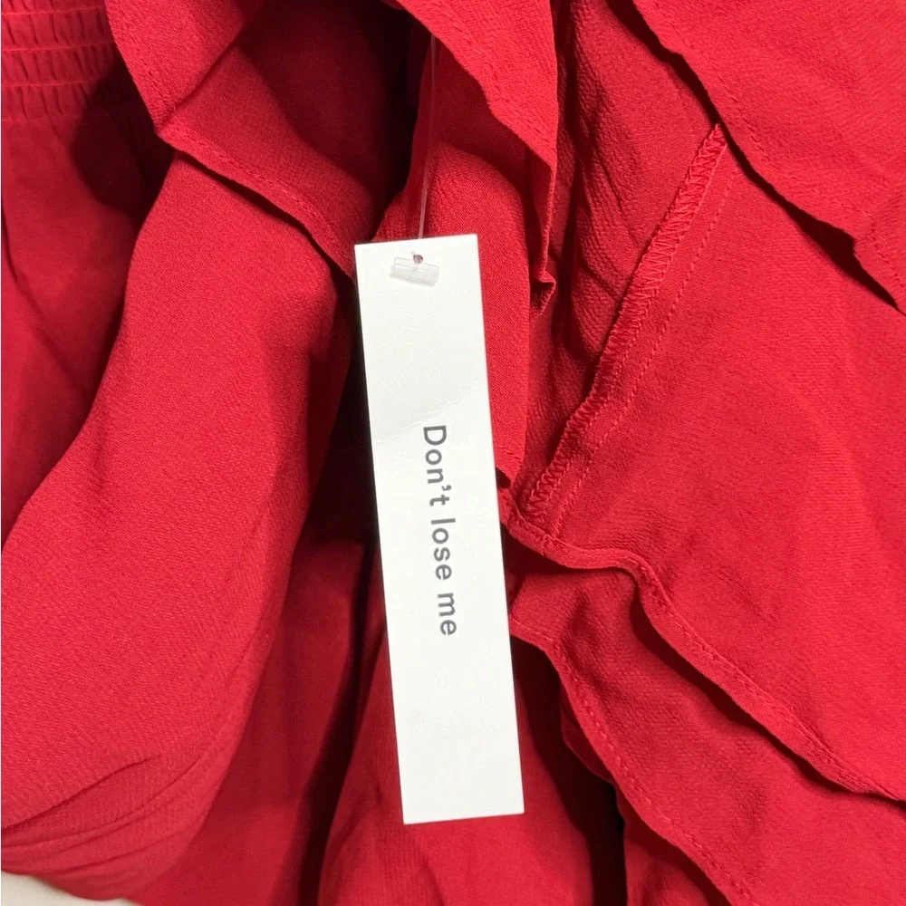 Reformation Laine Dress in Red - Picture 7 of 8